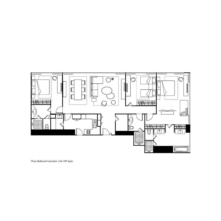 Ascott Raffles City Чунцин Екстериор снимка